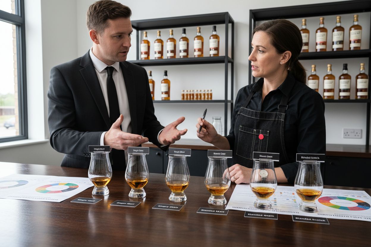 Scotch whisky category comparison