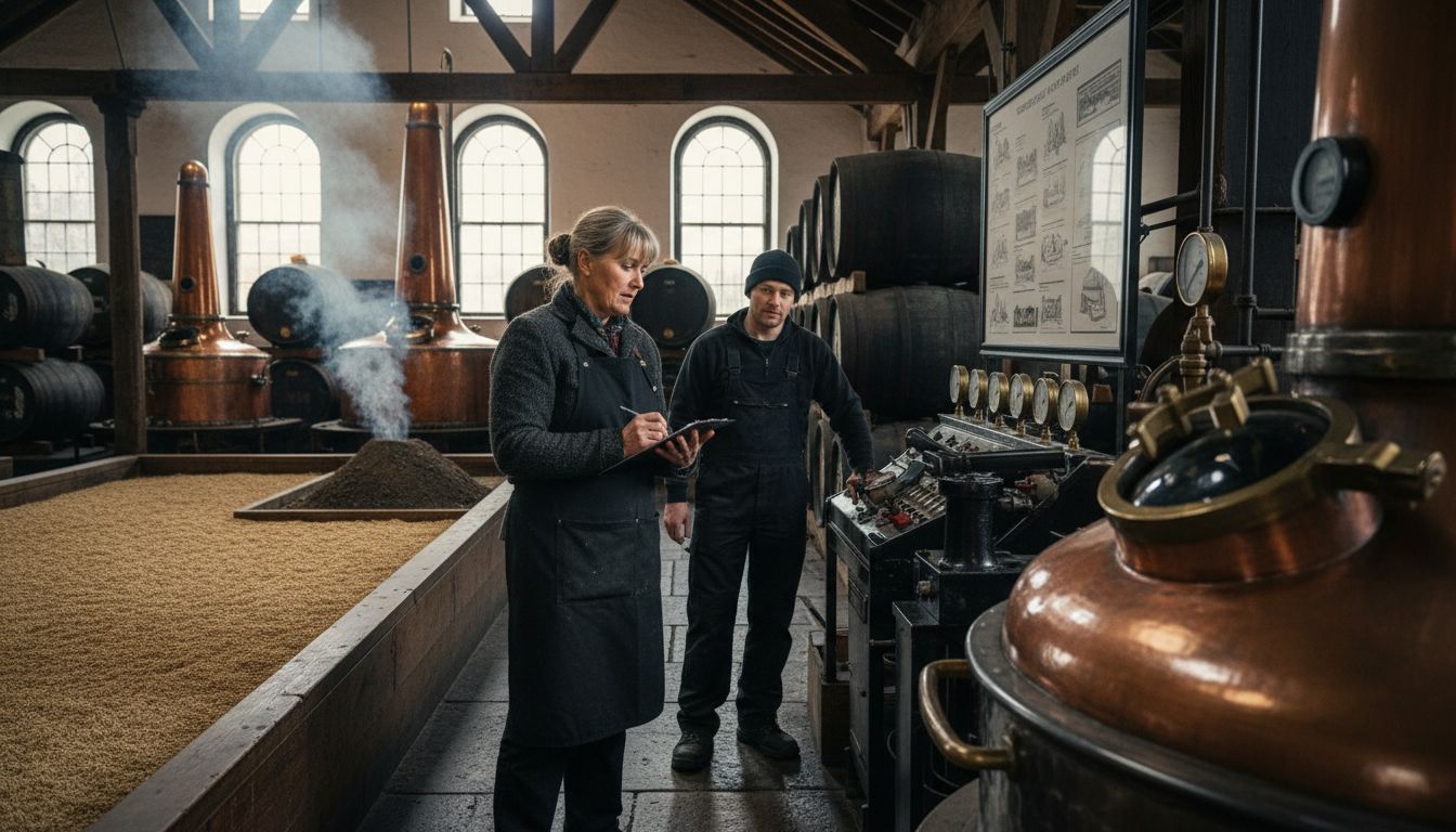 Scotch whisky production