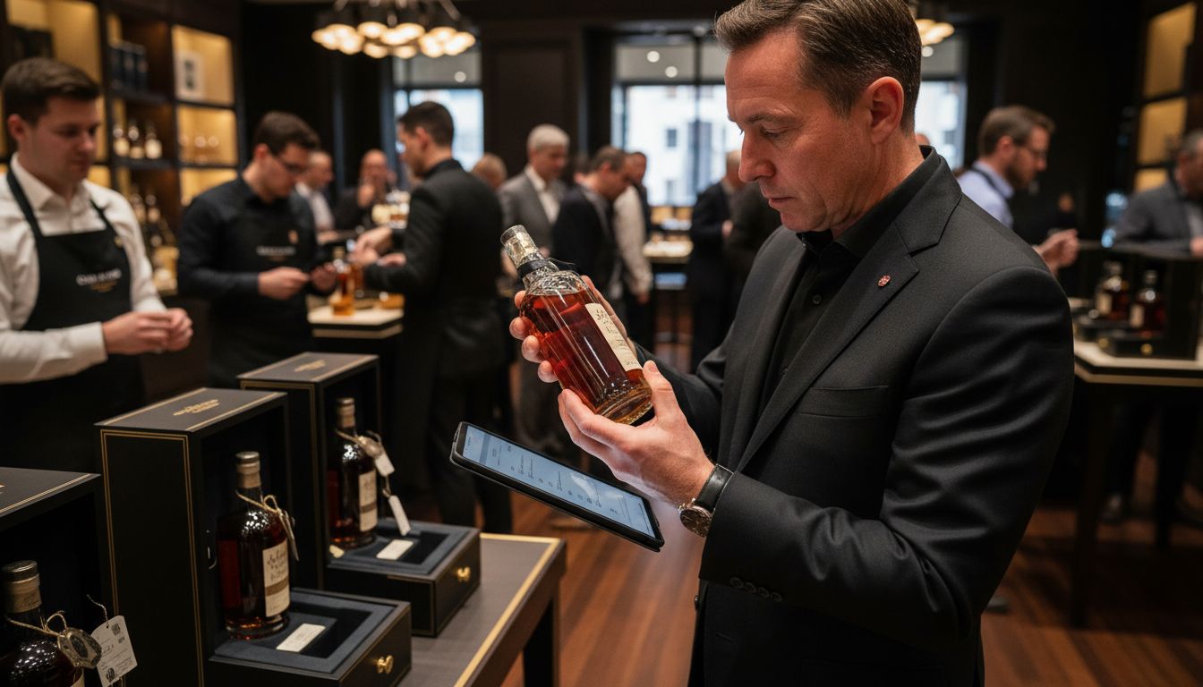 rare whisky authenticity inspection