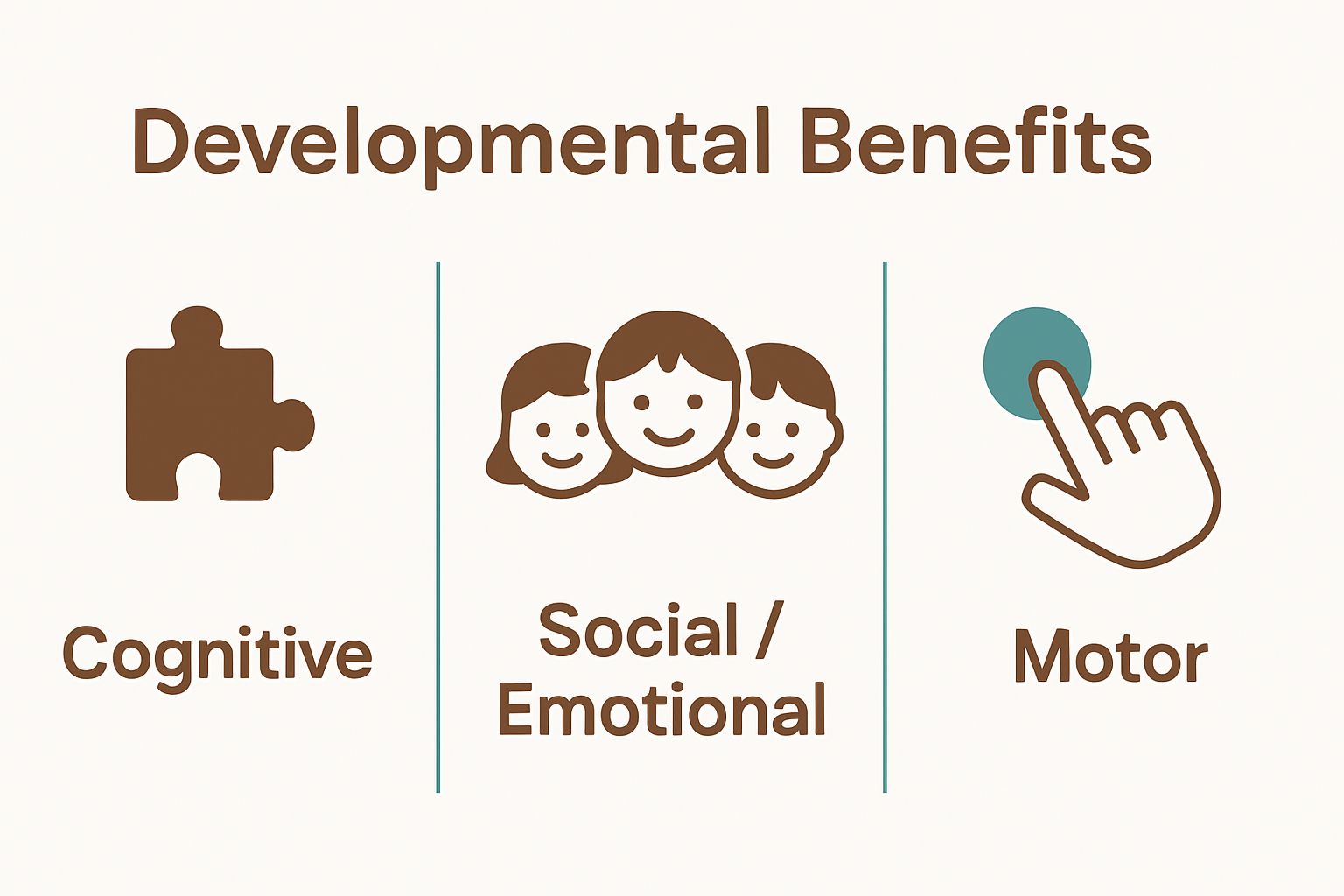 Three key benefits of educational toys: cognitive, emotional, and motor skills