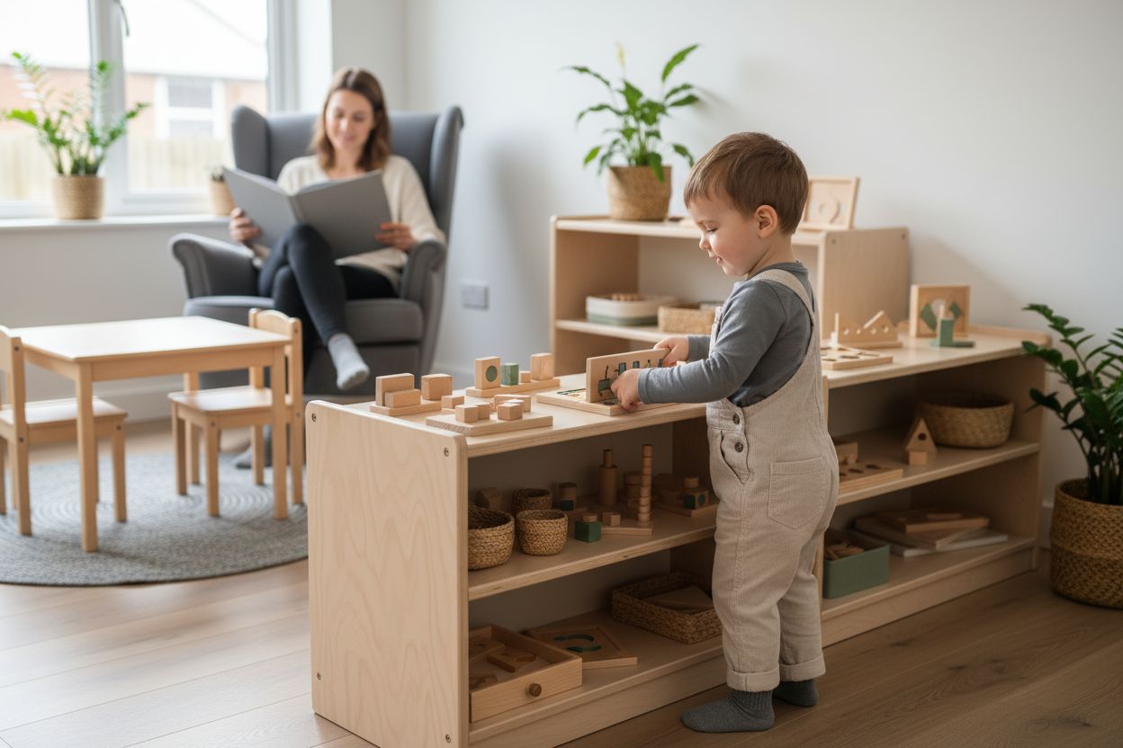 Montessori home play