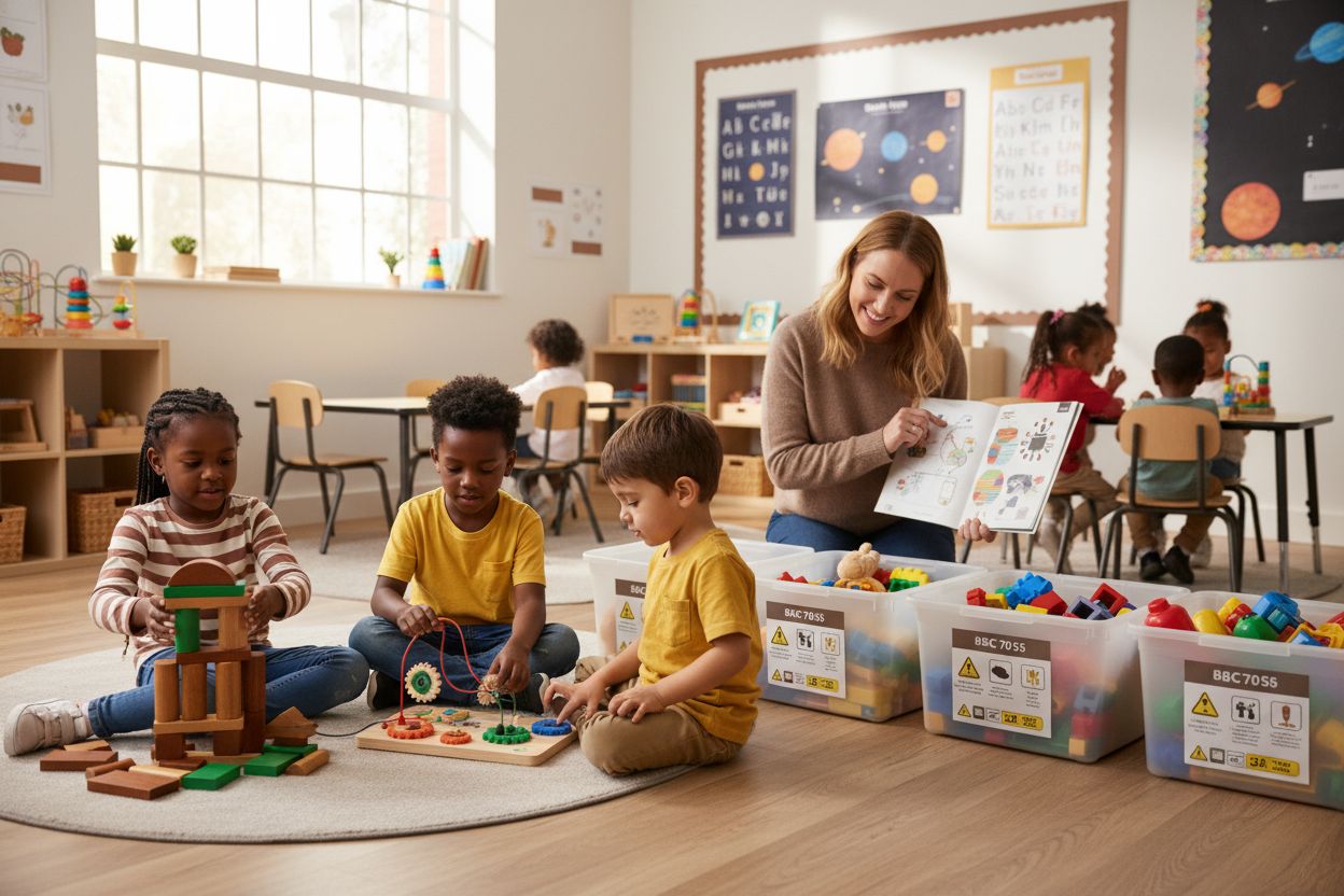 children classroom educational play