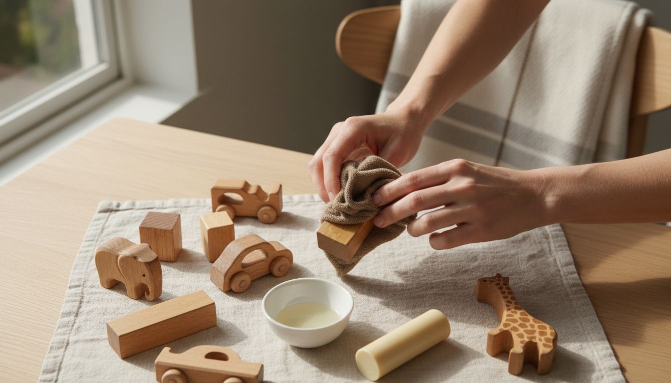 wooden toy maintenance