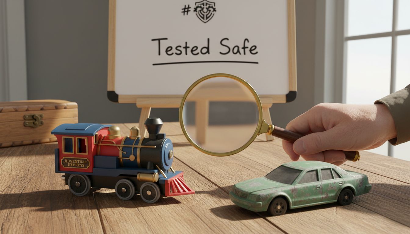 Contrasting high and low quality toy durability