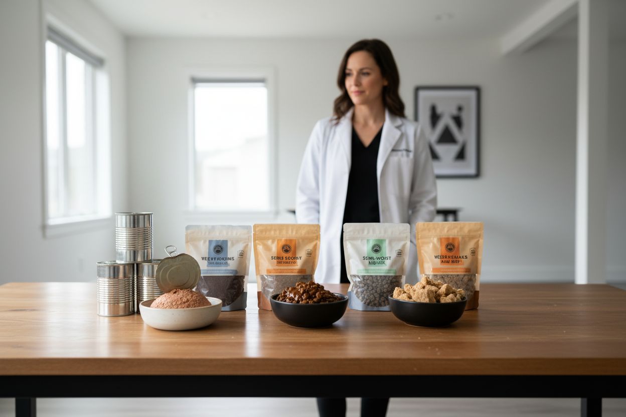 forskellige vådfoder typer