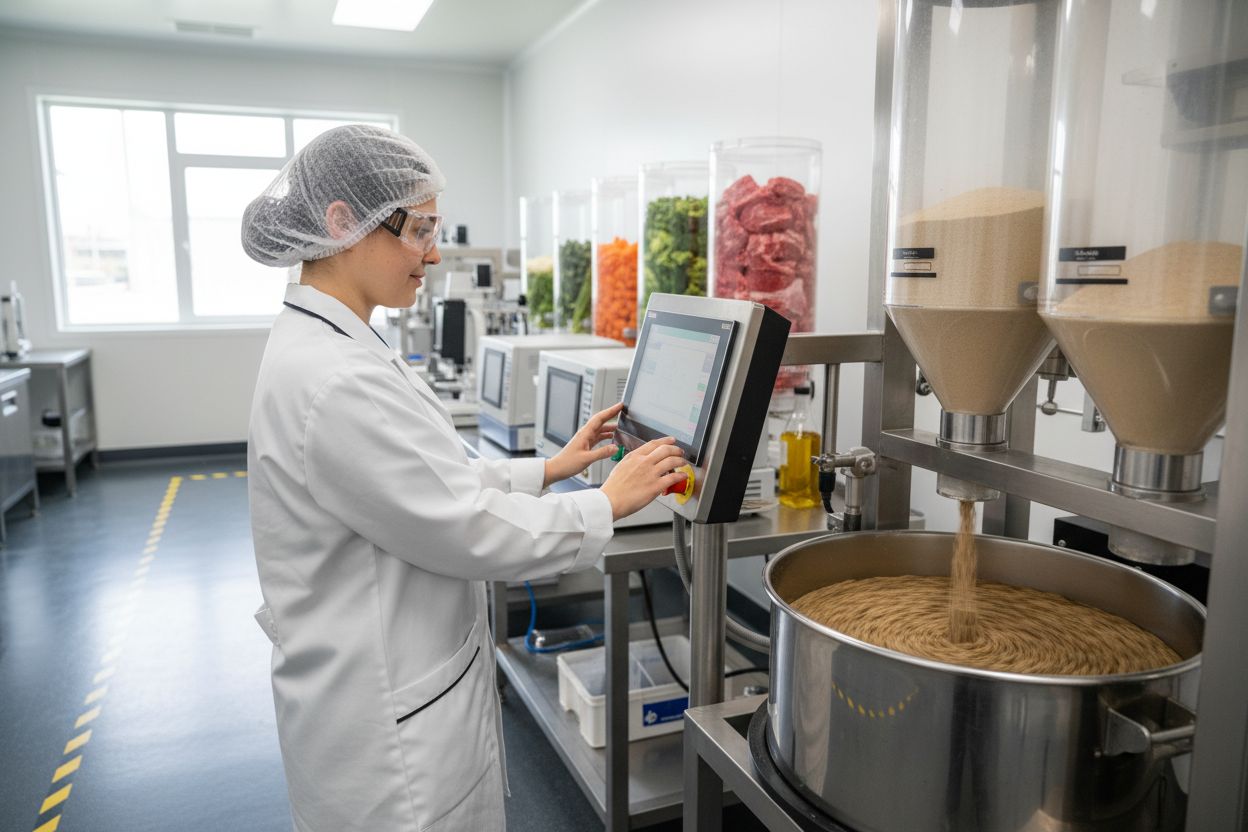 hundefoder produktion vitaminer