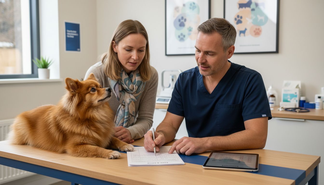 veterinær matdagbok hund