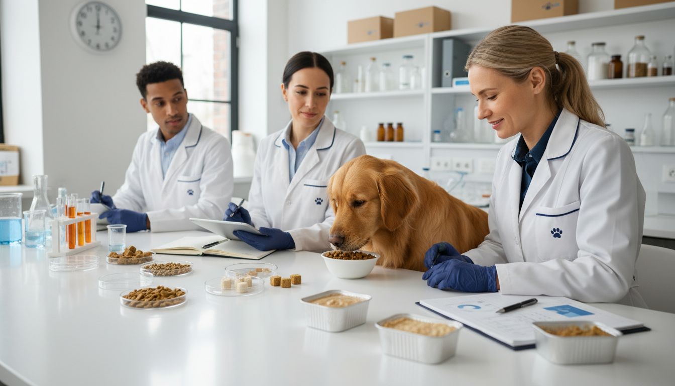 hundemat forskning laboratorium