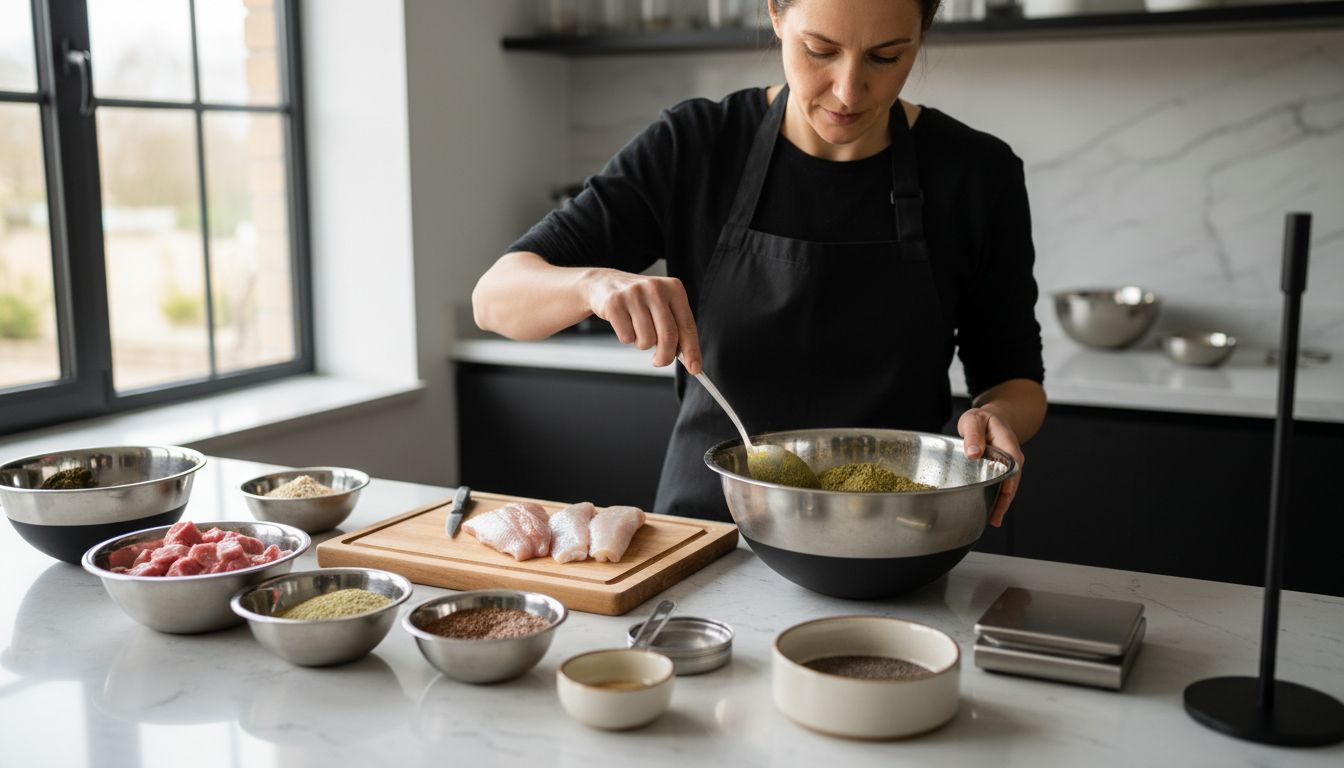 allergivenligt hundefoder forberedelse