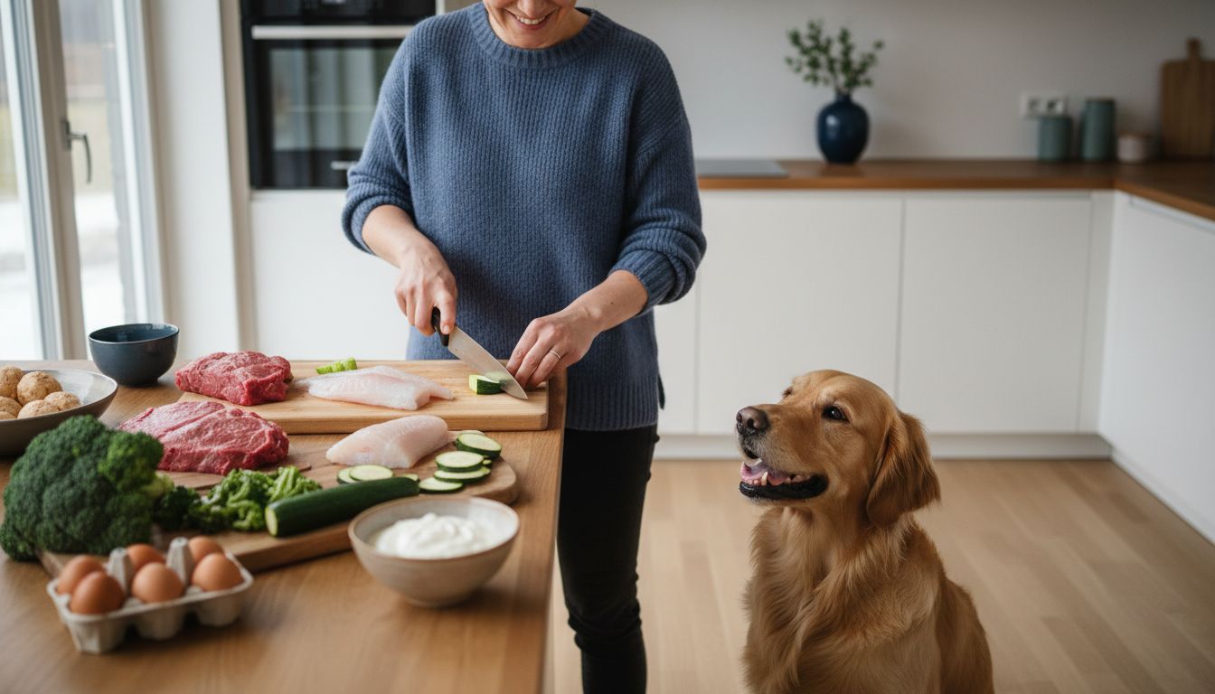 hundemat tilberedning kjøkken
