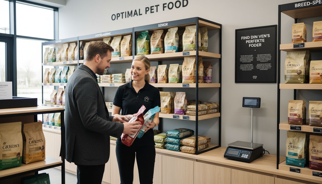 specialiseret hundefoder butik