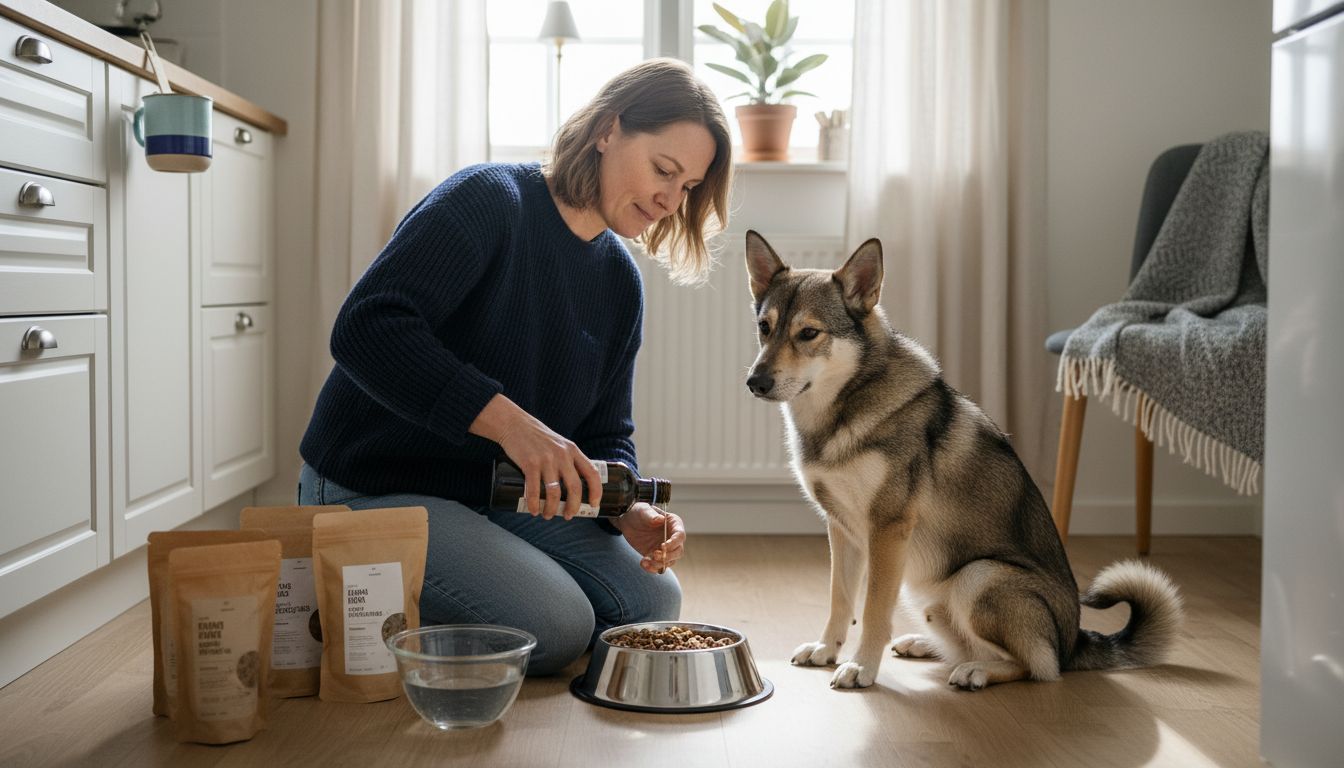 hund lakseolje kosttilskudd