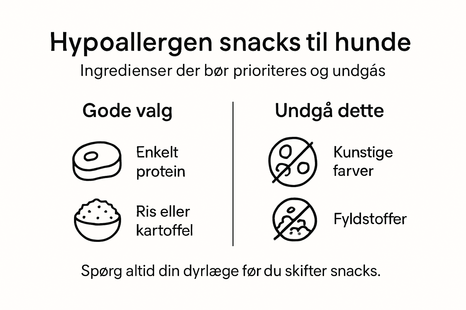 Grafisk oversigt: Sådan vælger du de rette ingredienser til allergivenlige snacks