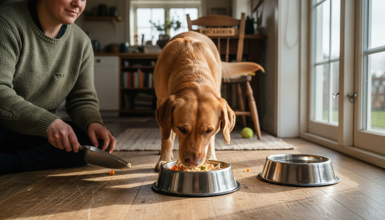 Proteinrik mat kan være et smart valg for hunder som trenger å gå ned i vekt.