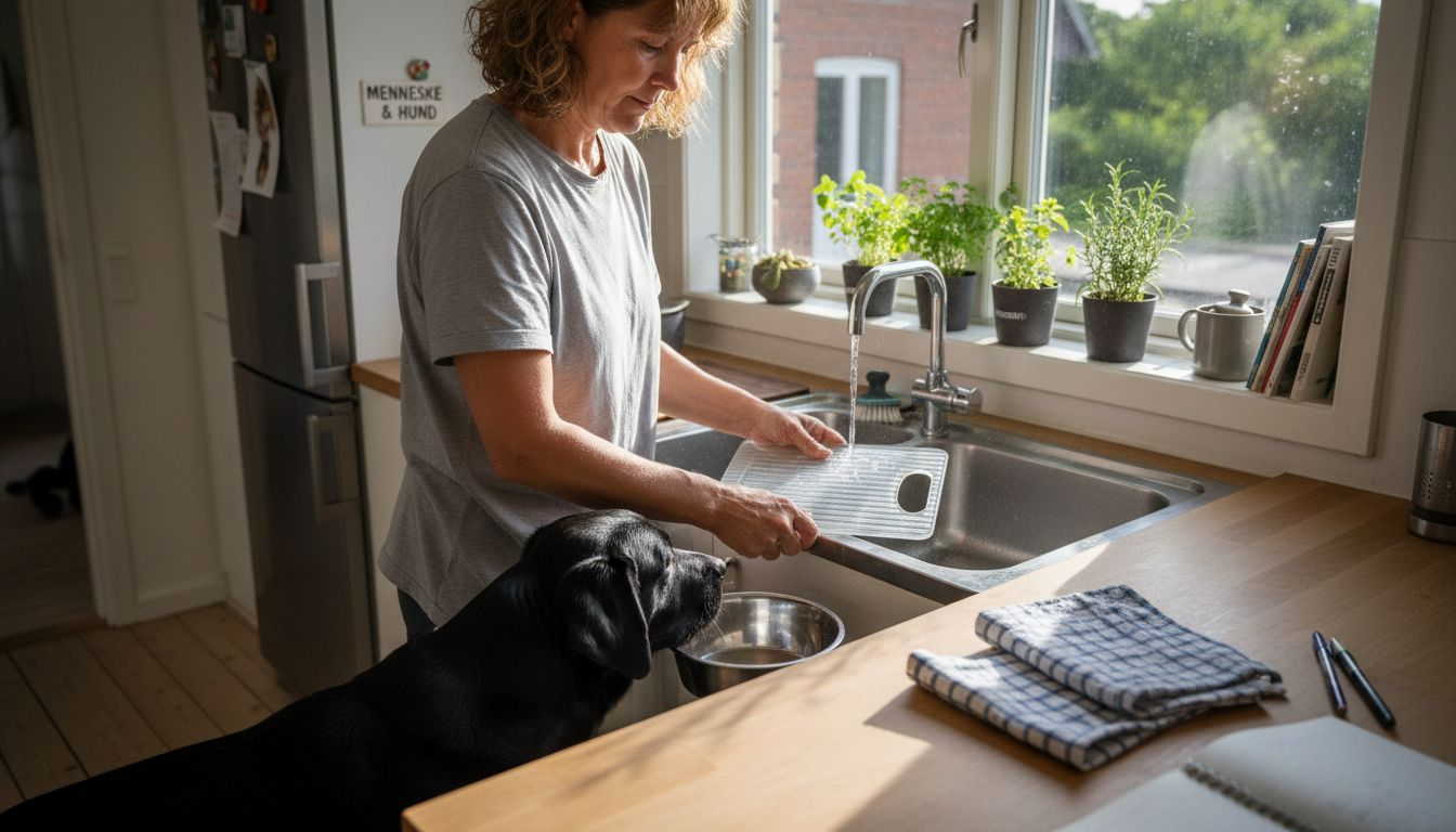 God køkkenhygiejne, når hunden skal have mad