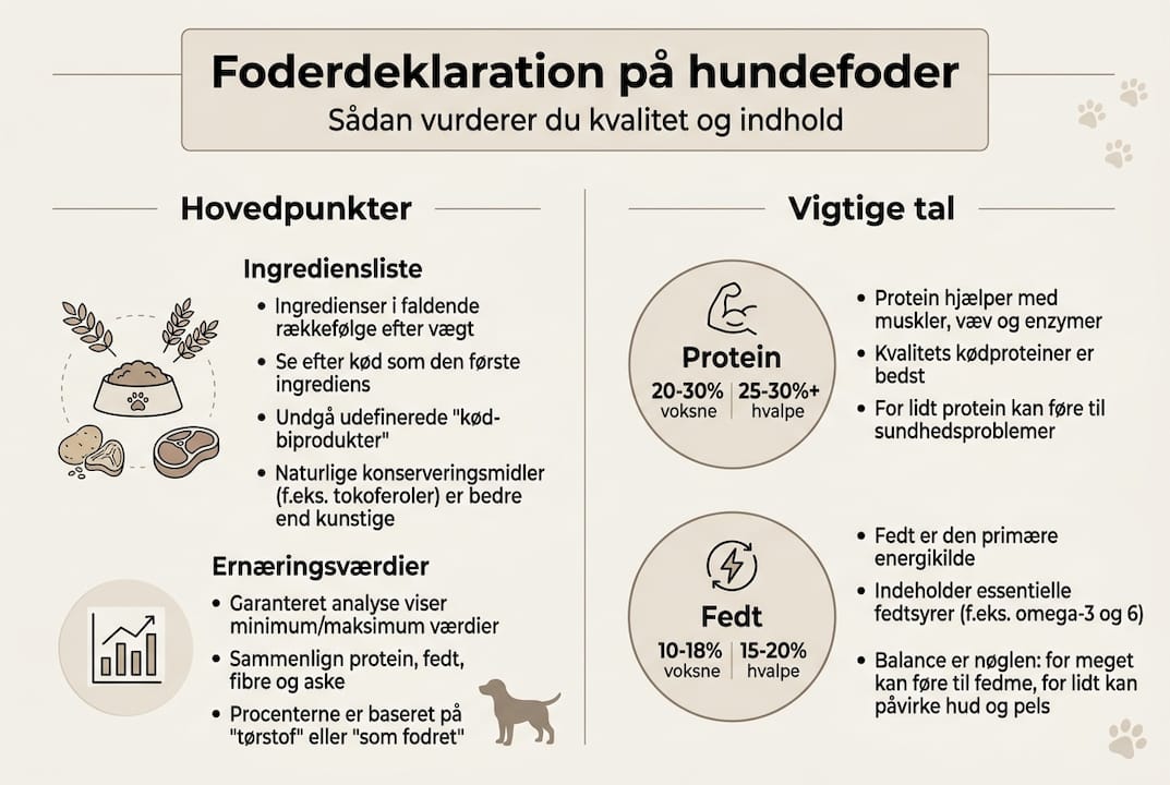 Oversigt: Sådan læser du foderdeklarationen og forstår de vigtigste nøgletal