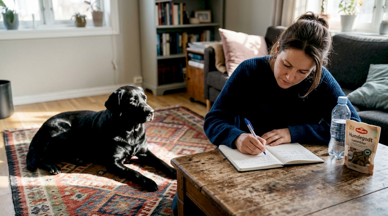 Eier og hund fører sammen oversikt over kvaliteten på fôret
