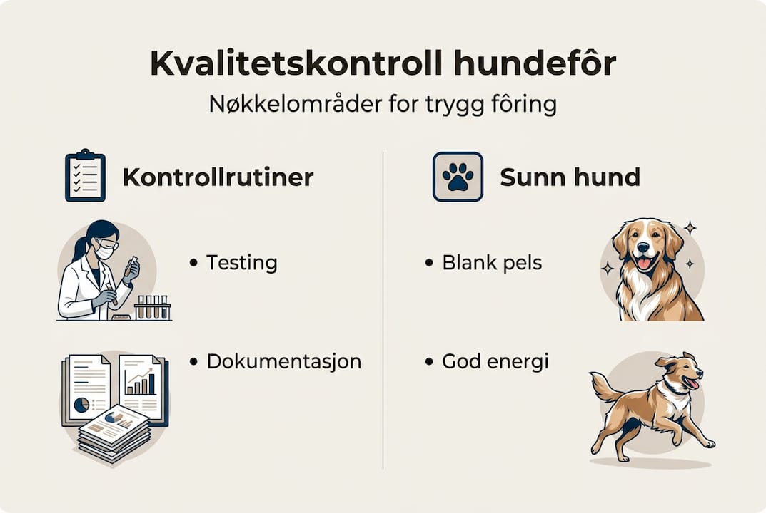 Infografikk: Hvordan kjenne igjen kvalitetsfôr og sikre god fôrkontroll