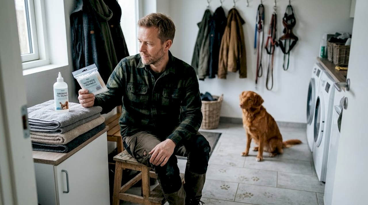 Som hundeejer bør man undgå at bruge vatpinde, når man plejer hundens ører.