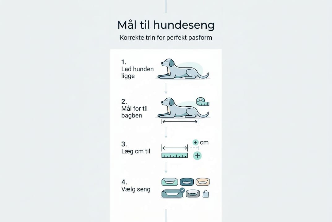 Guide: Sådan måler du din hund, så du finder den rigtige seng