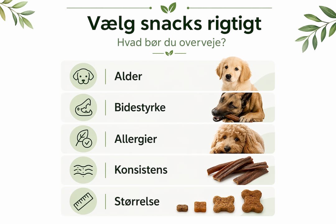 Guide til valg af tandvenlige snacks til din hund – sådan holder du din hunds tænder sunde