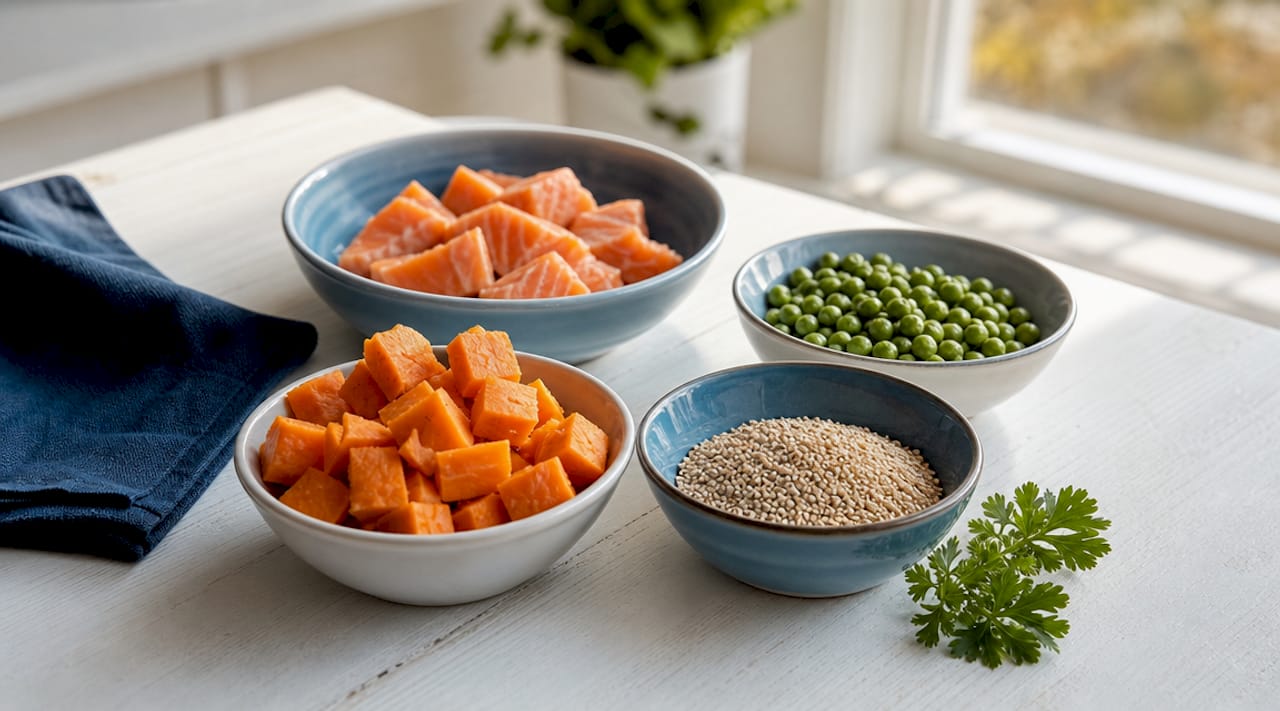 Oversikt over allergivennlige ingredienser til hundemat