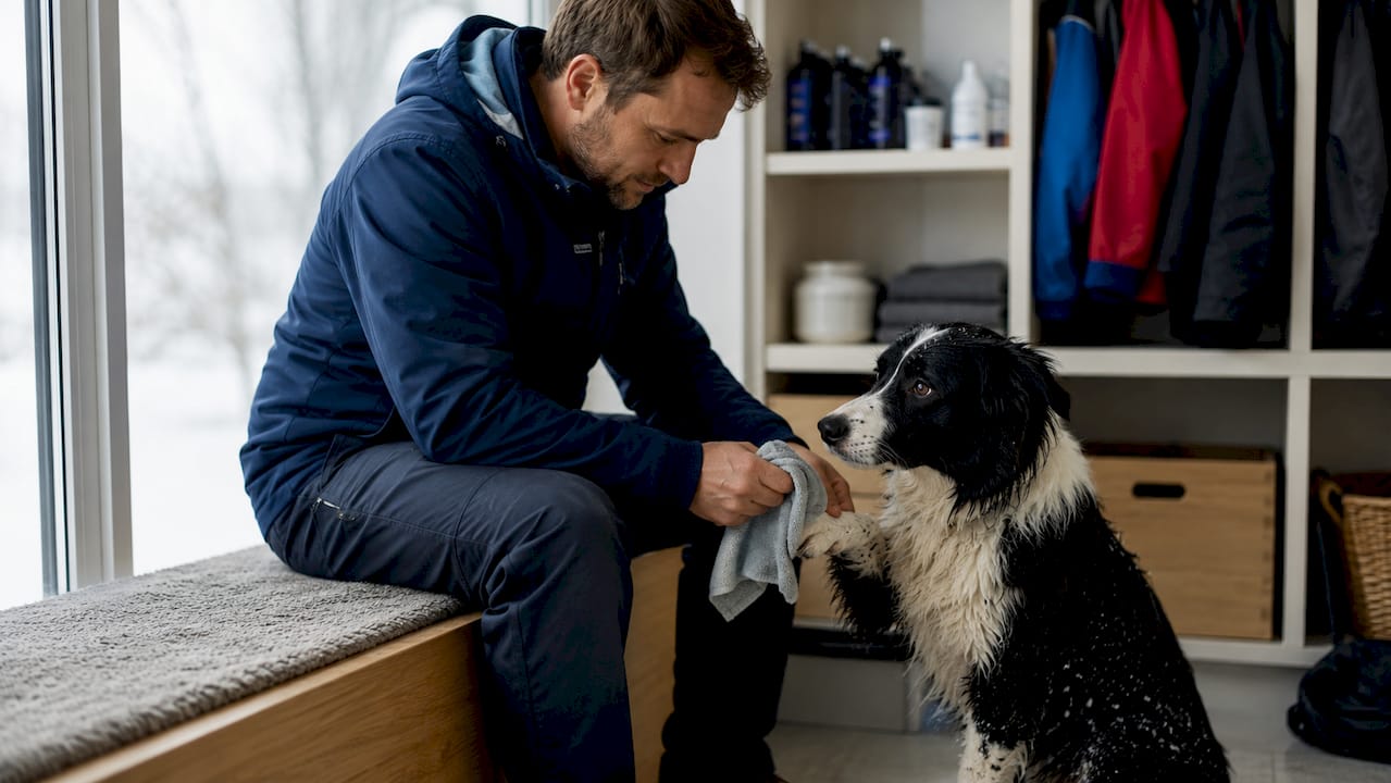 Slik tar du godt vare på potene til hunden din i vinterkulda – en nærgående titt på beste potestell for norske hunder
