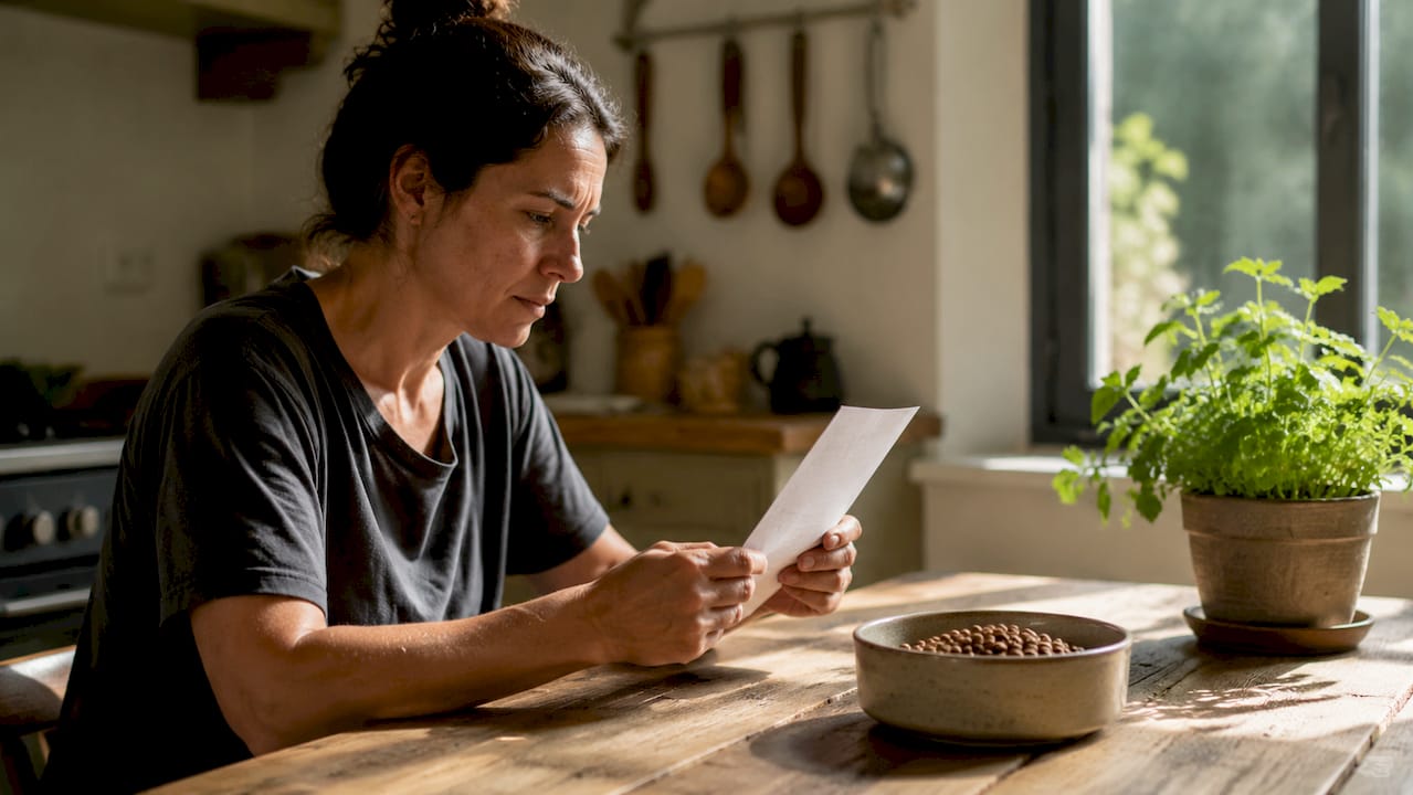 Zoom ind på ingredienslisten på et monoprotein hundefoder