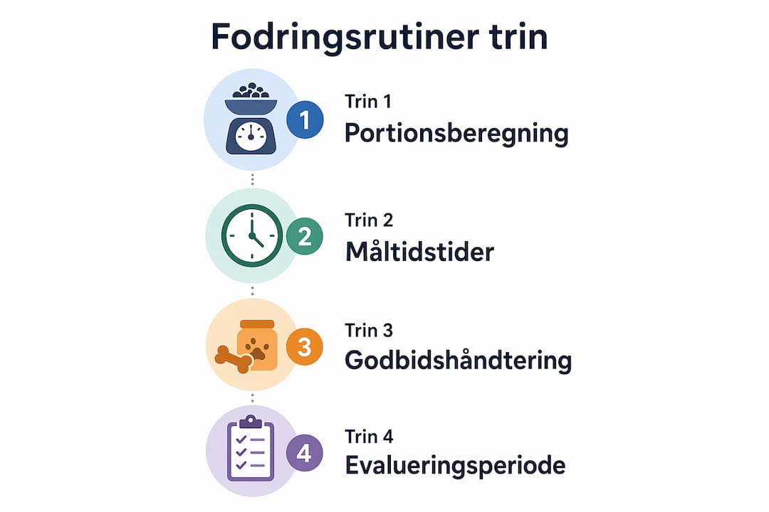 Grafisk guide: Sådan fodrer du din hund – trin for trin