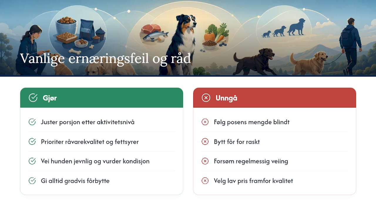 Hva de fleste ernæringsplaner bommer på — overview diagram