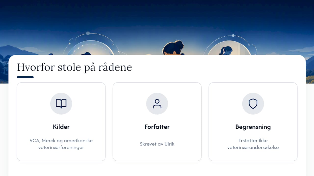 Hvorfor du kan stole på rådene her — overview diagram