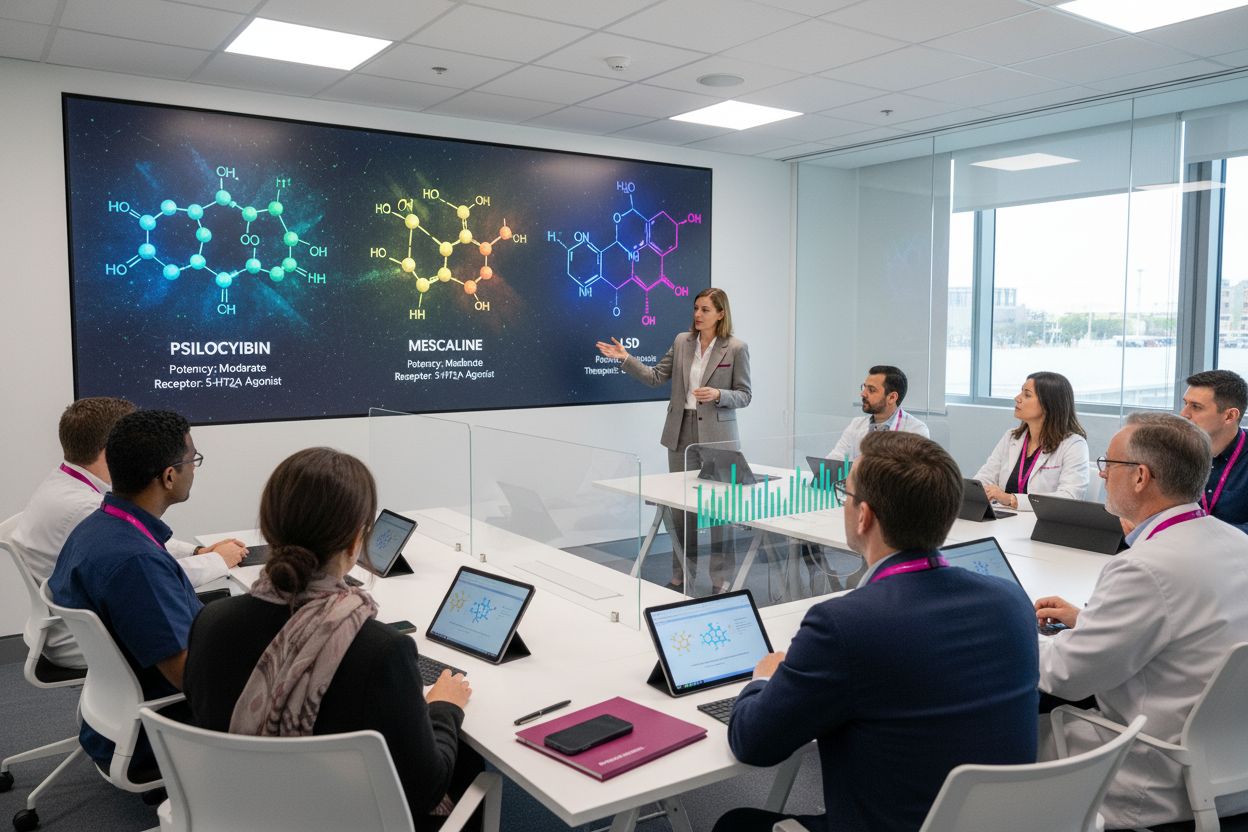 psychedelic molecule comparison