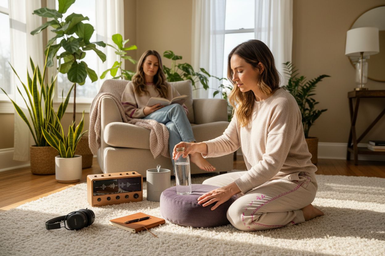 psychedelic journey environment