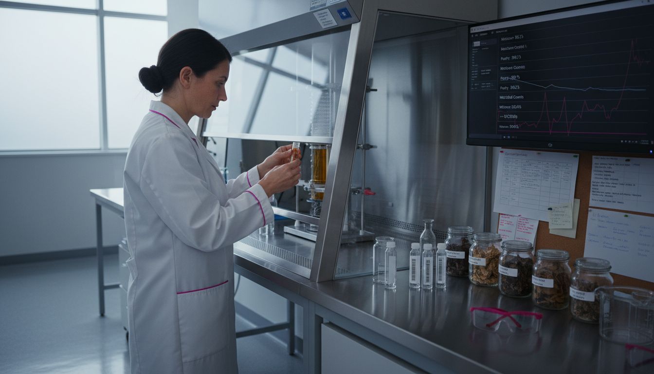 mushroom lab testing