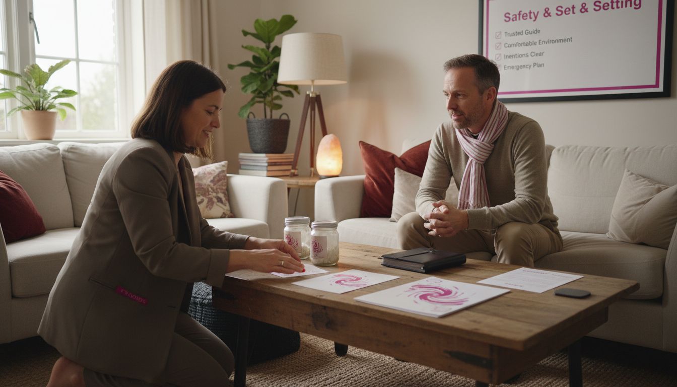 psychedelic truffle session