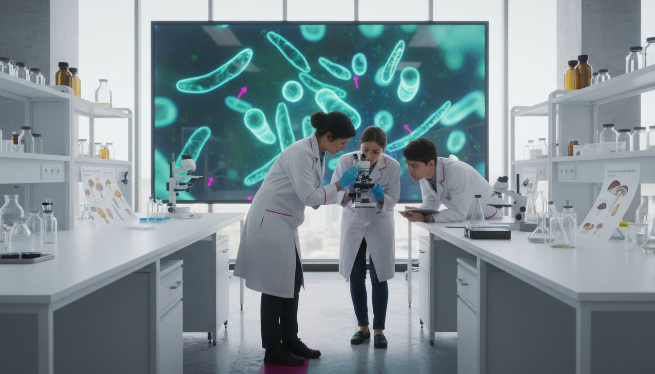 microscopic mushroom analysis