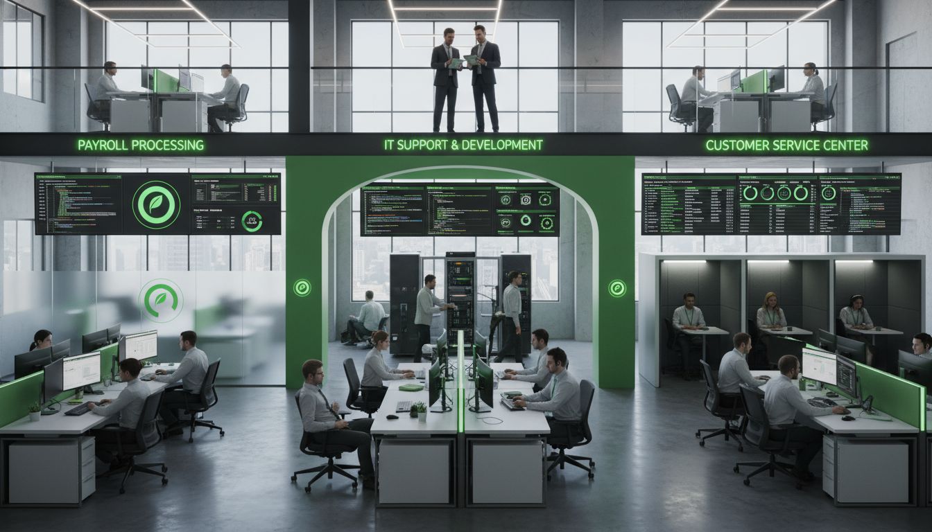 outsourcing team workspace