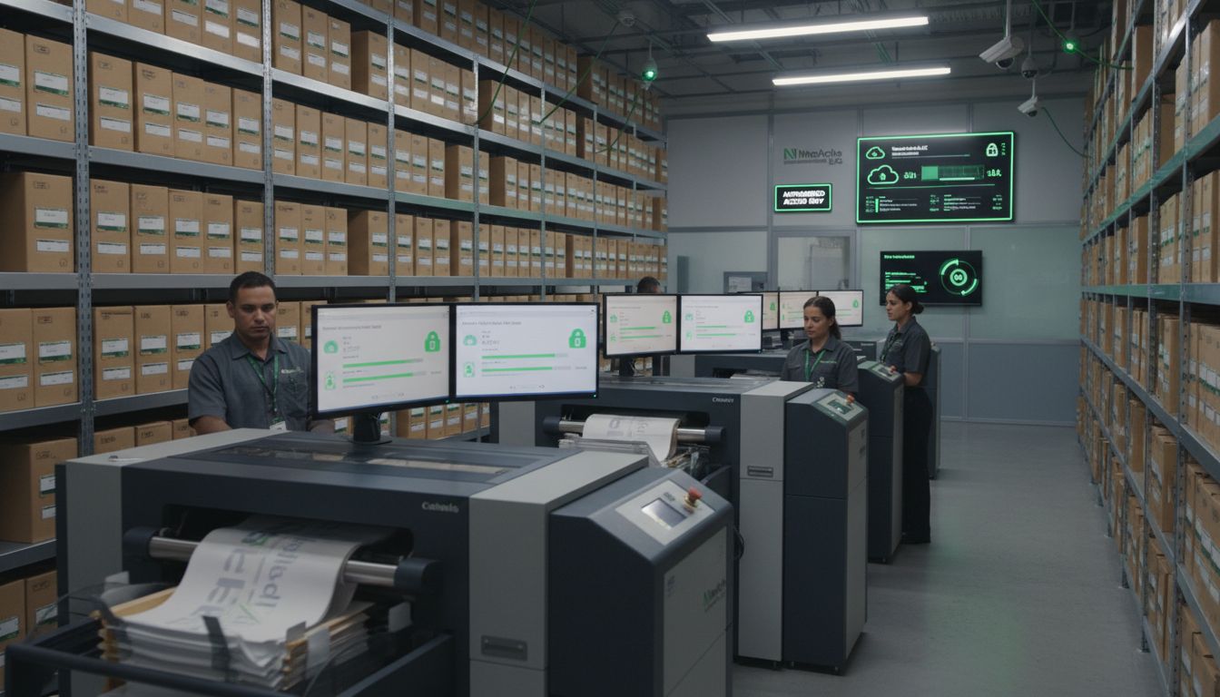 secure document outsourcing