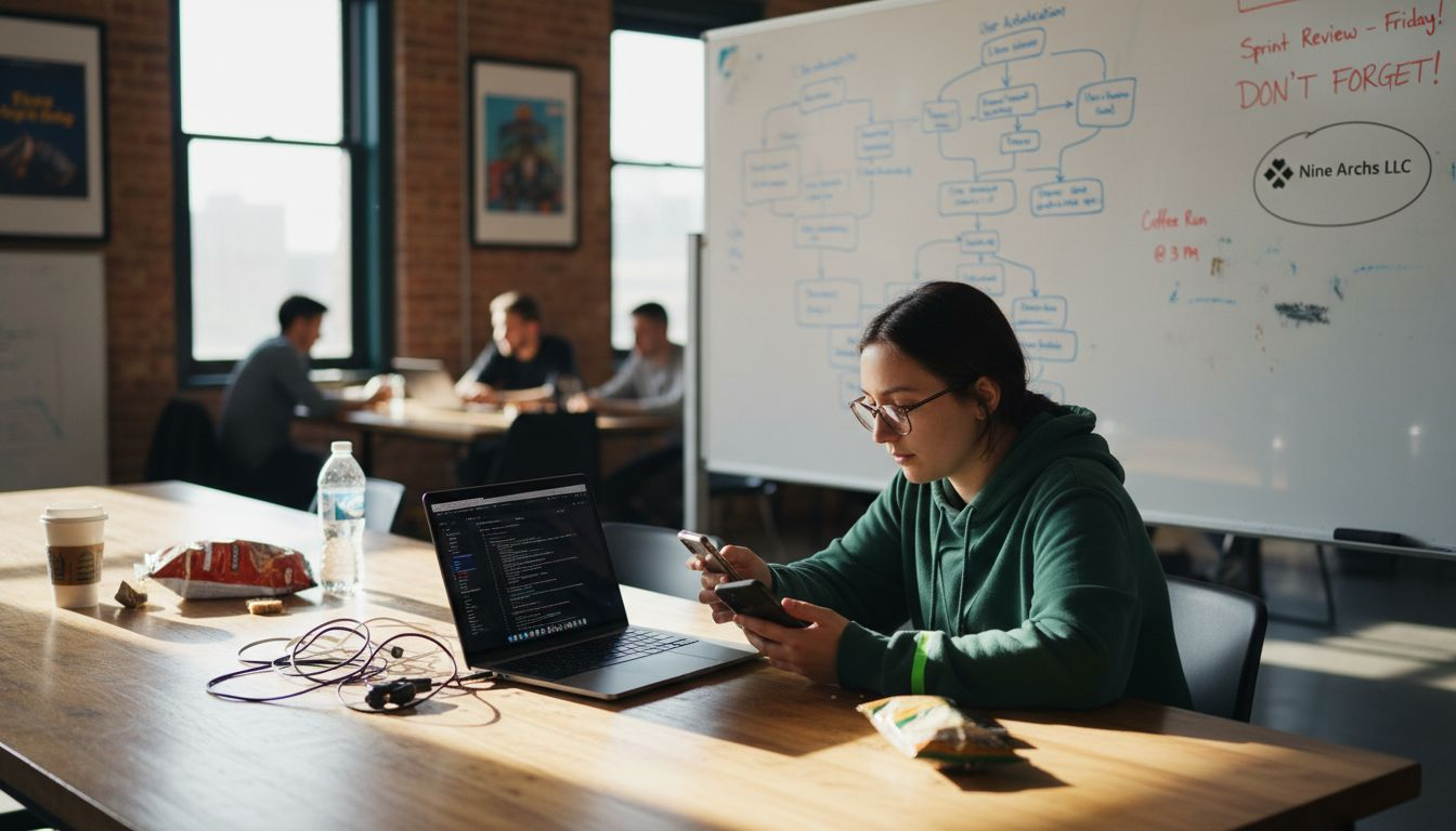 Engineer using tech-driven virtual assistant system