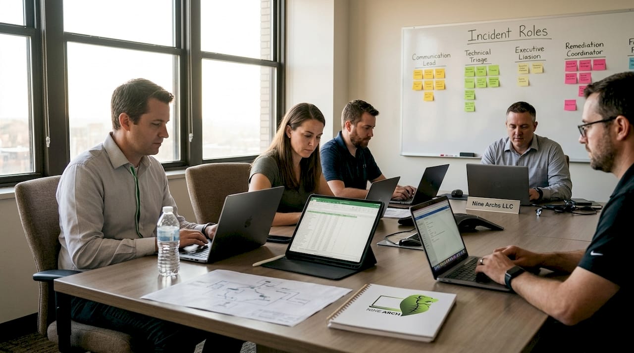 Master incident management process steps for efficiency | Nine Archs LLC
