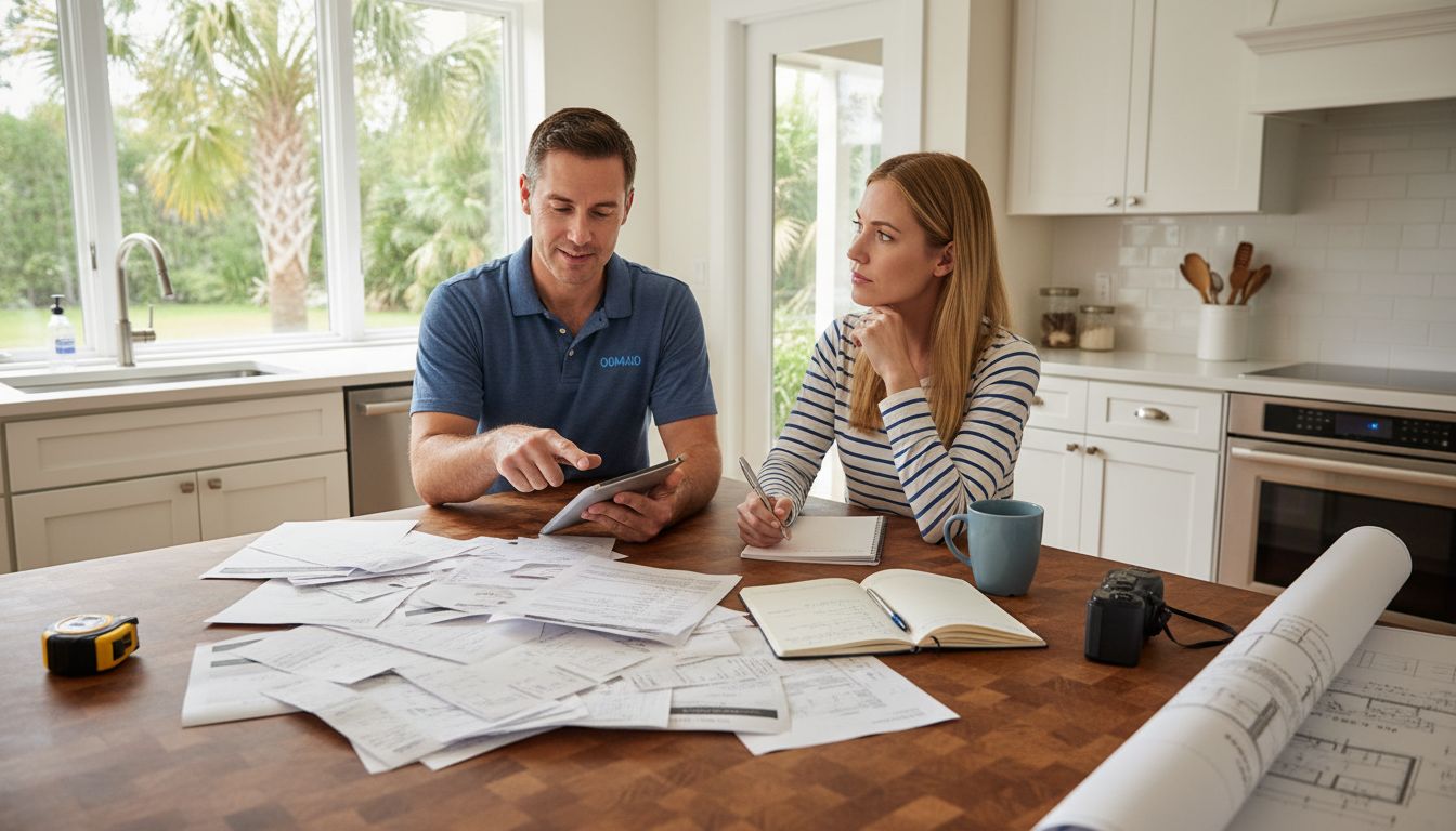 preparing home inspection documents