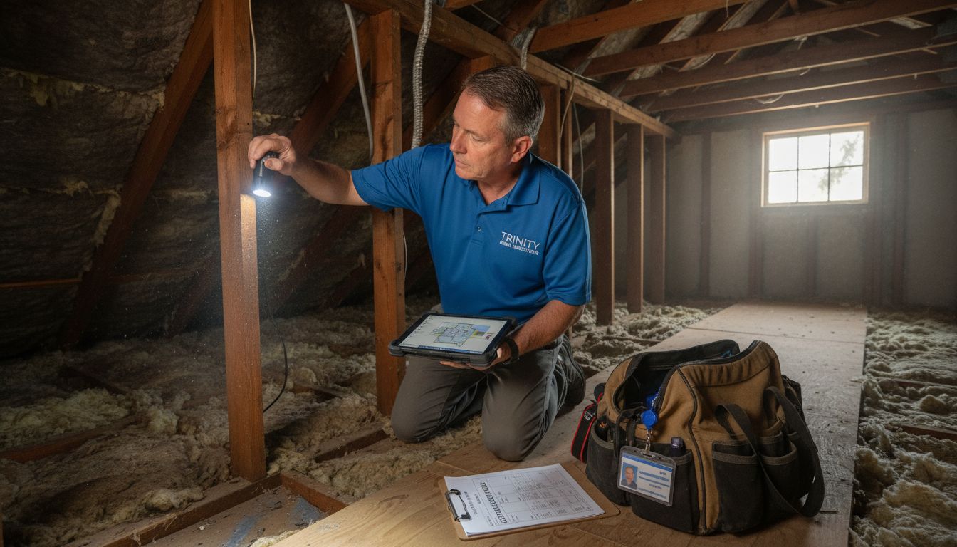 attic inspection professional