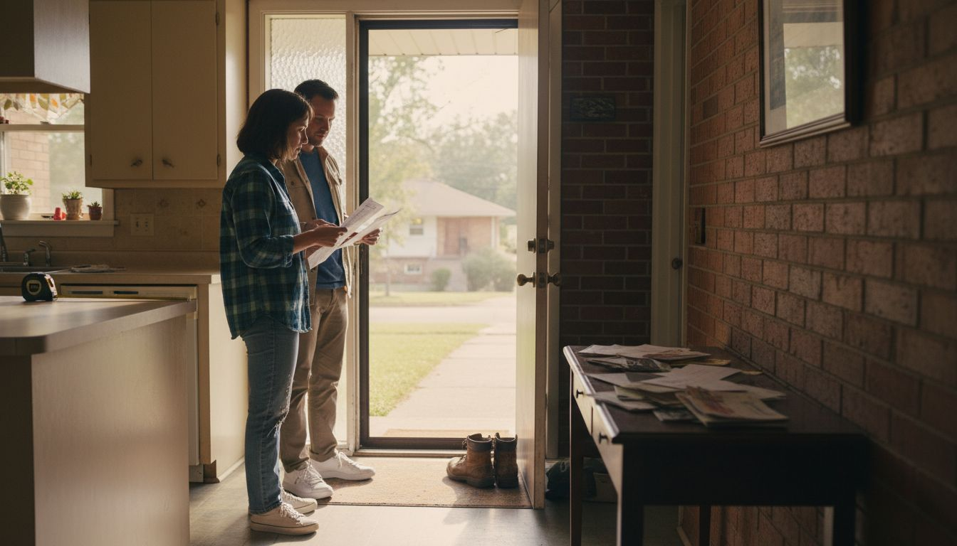 Alabama buyers starting final home walkthrough