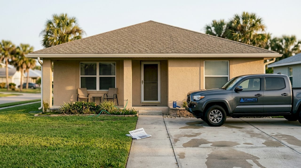 Low-profile ridge vent blends with roofline