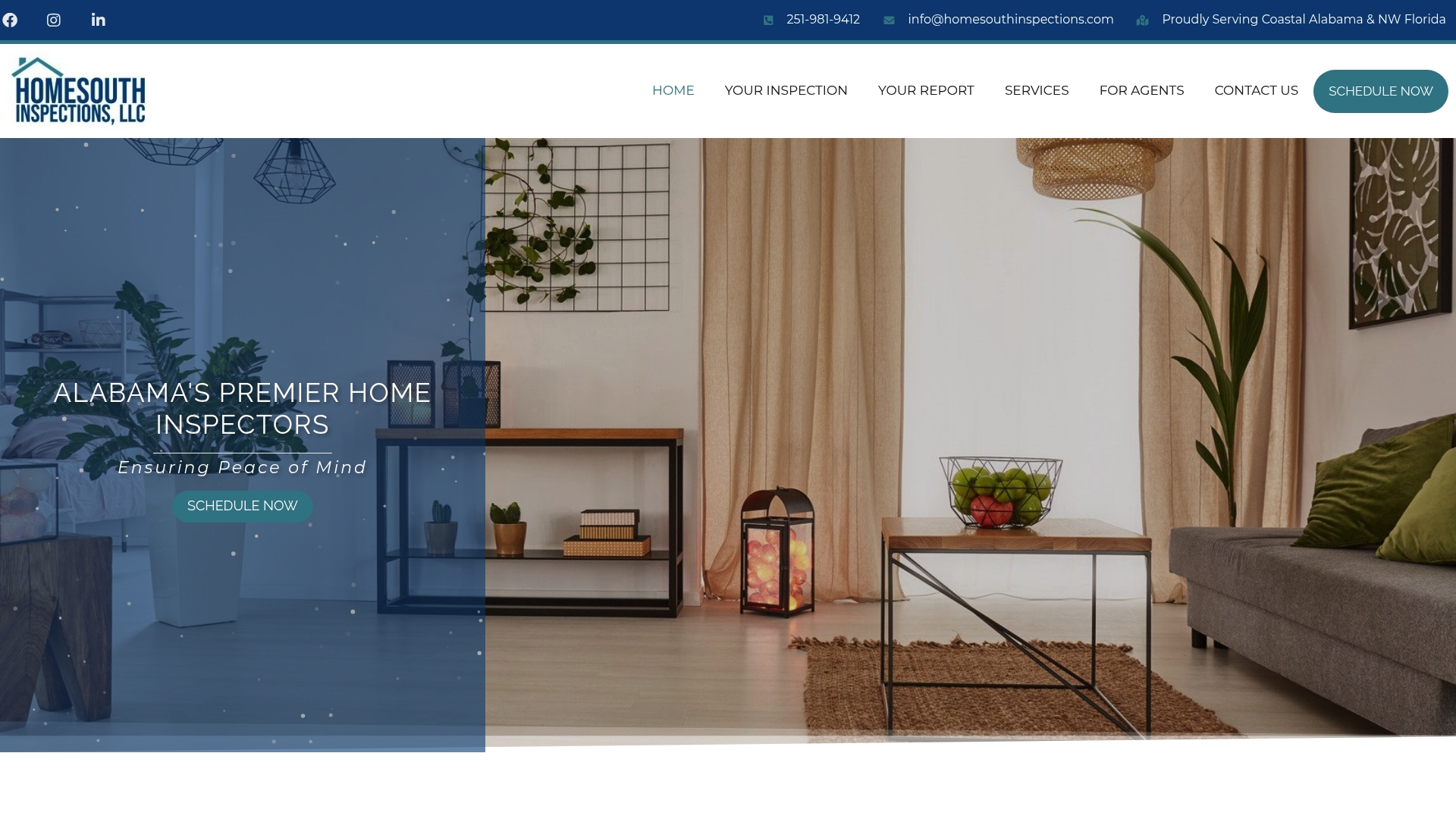 https://homesouthinspections.com