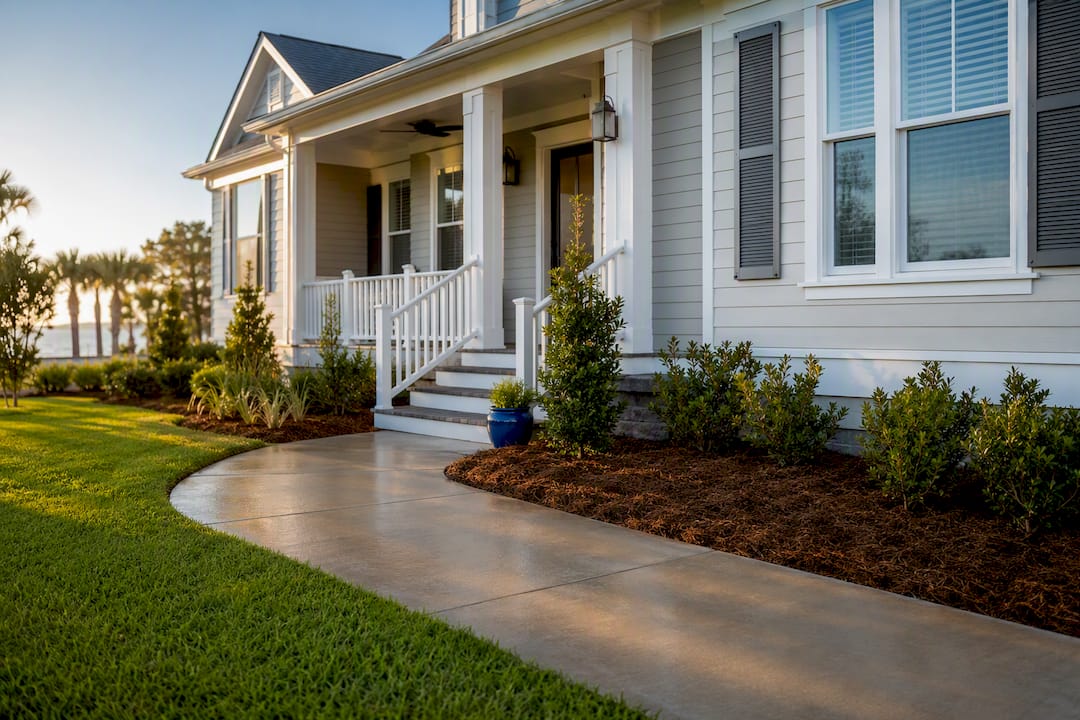 Prepared Gulf Coast home exterior