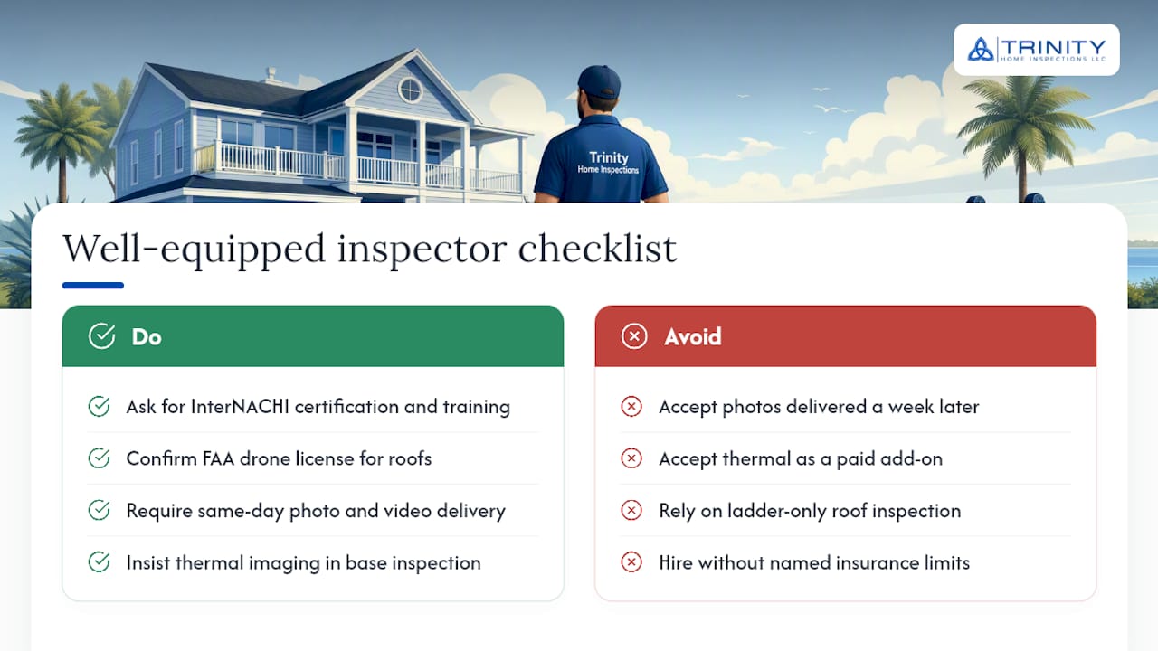 What Does a Well-Equipped Inspector Actually Provide? — overview diagram