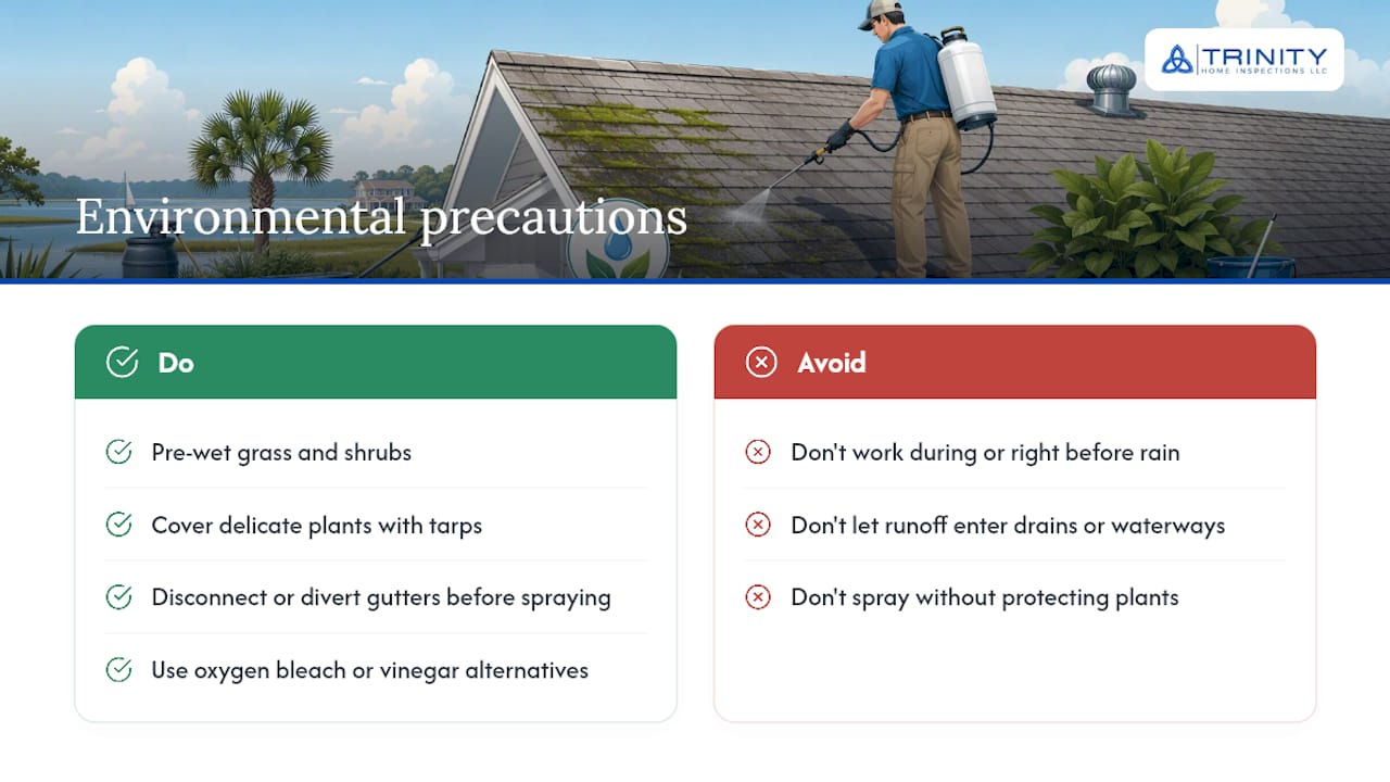 Environmental Considerations When Using Chemical Treatments — overview diagram