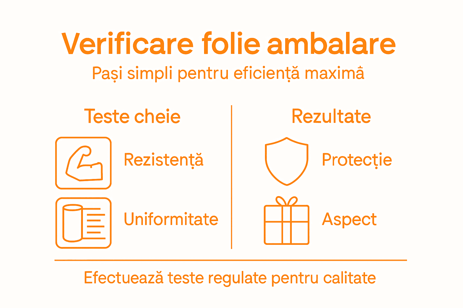 Infografic: Cum verifici dacă folia de ambalare își face treaba