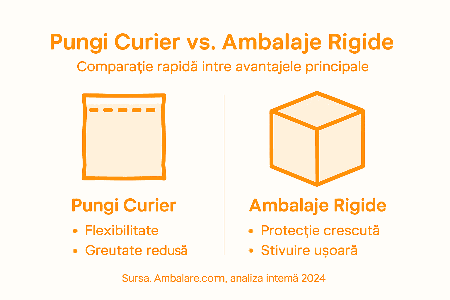 Infografic: care sunt plusurile și minusurile folosirii pungilor pentru curierat